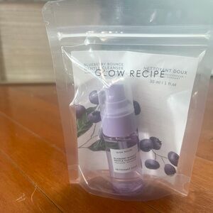 Glow Recipe Blueberry Bounce Gentle Cleanser Deep Clean Mini 1oz/30ml Travel NEW